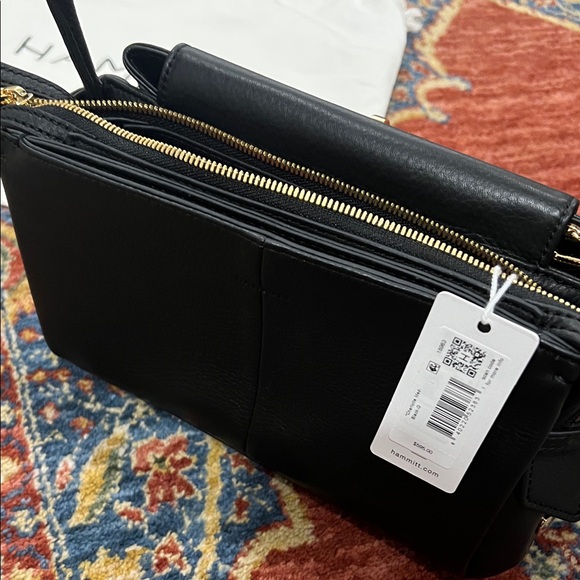 Hammitt Black Leather Shoulder Bag - Picture 7 of 10